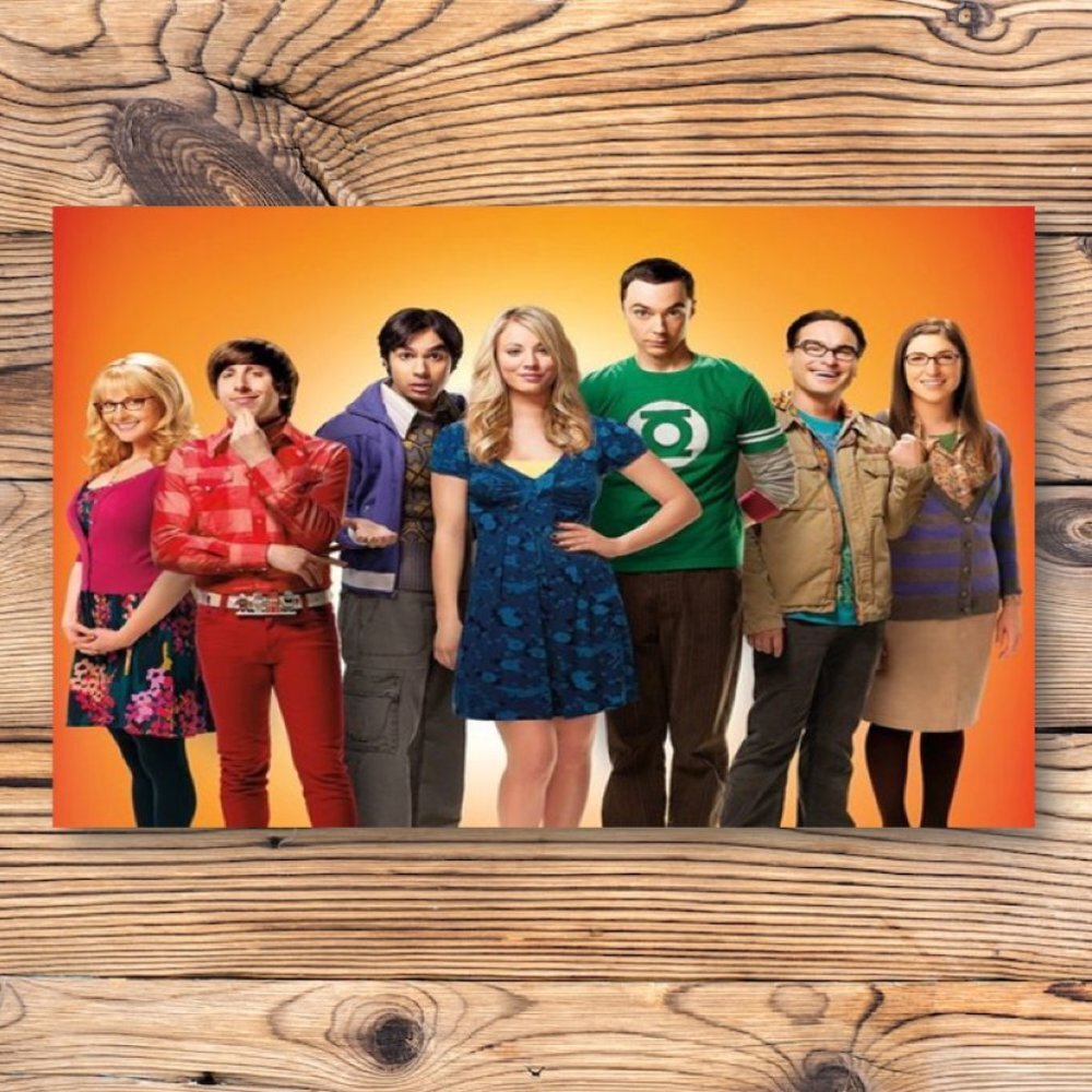 The Big Bang Theory Cast Sheldon Cooper Refrigerator Locker Fridge Magnet